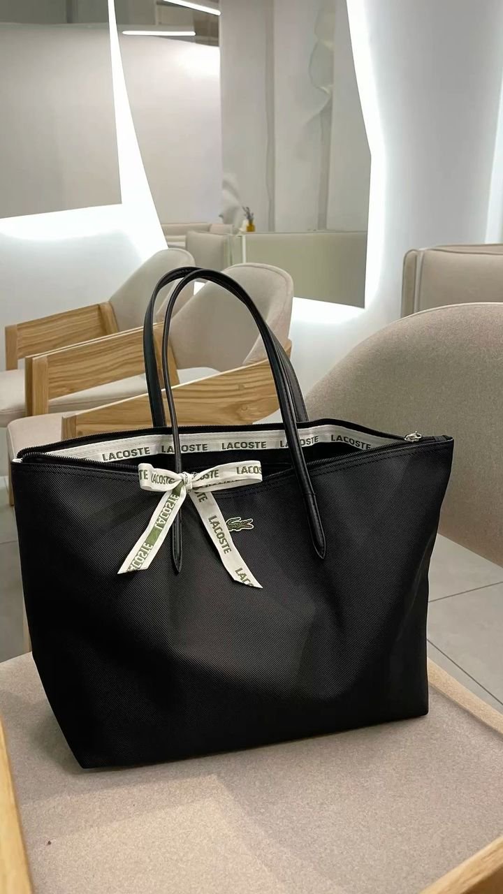 Sac Lacoste 🐊 Noir